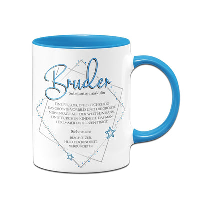 Bild: Tasse - Definition Bruder Geschenkidee