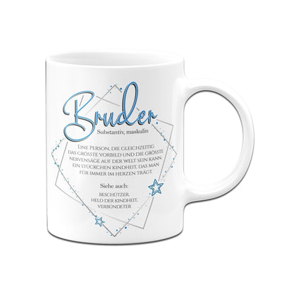 Bild: Tasse - Definition Bruder Geschenkidee