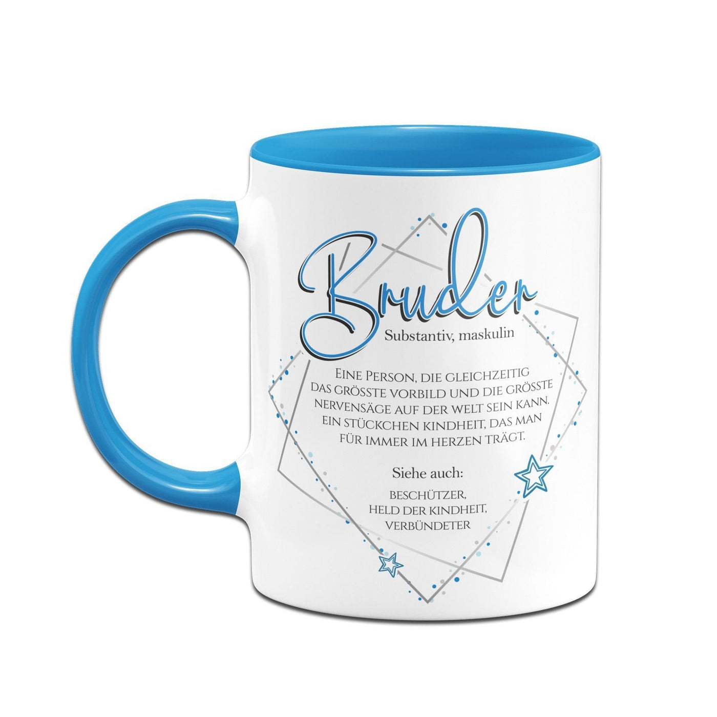 Bild: Tasse - Definition Bruder Geschenkidee