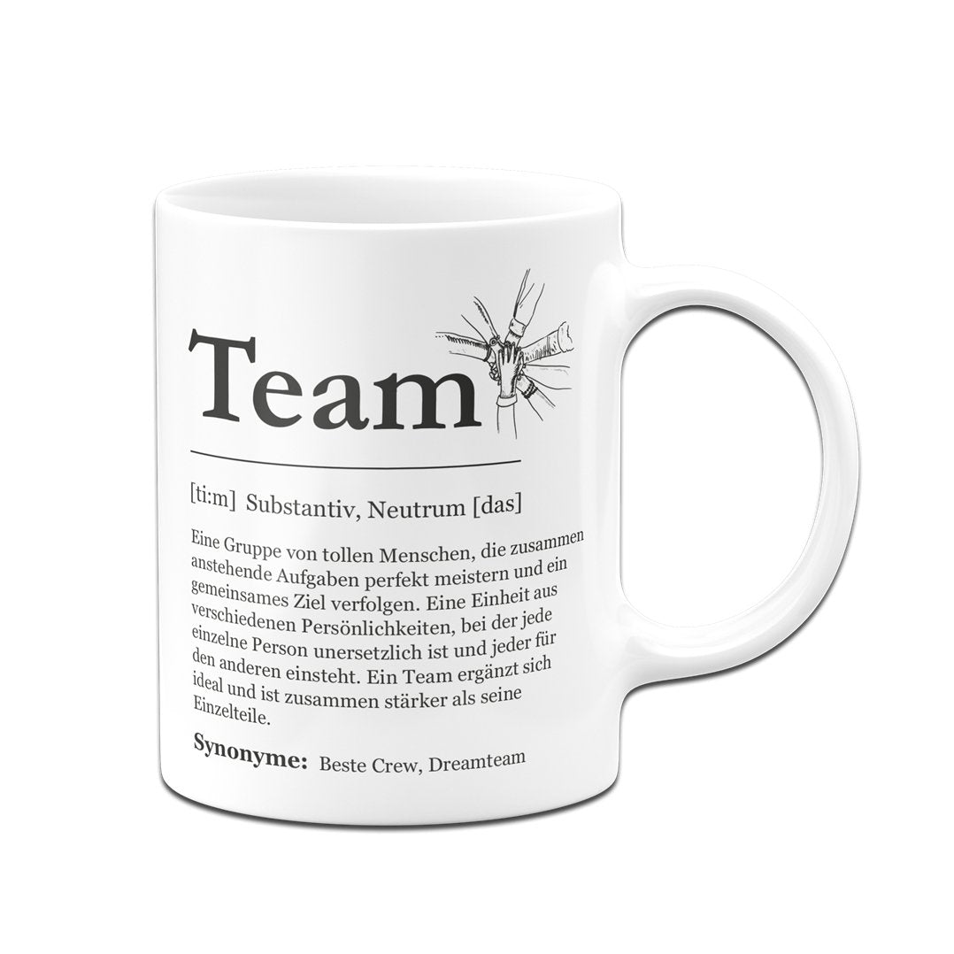 Bild: Tasse - Definition Team Geschenkidee