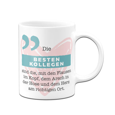 Bild: Tasse - Die besten Kollegen Geschenkidee