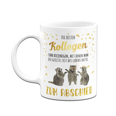 Bild: Tasse - Die Besten Kollegen - Zum Abschied Geschenkidee