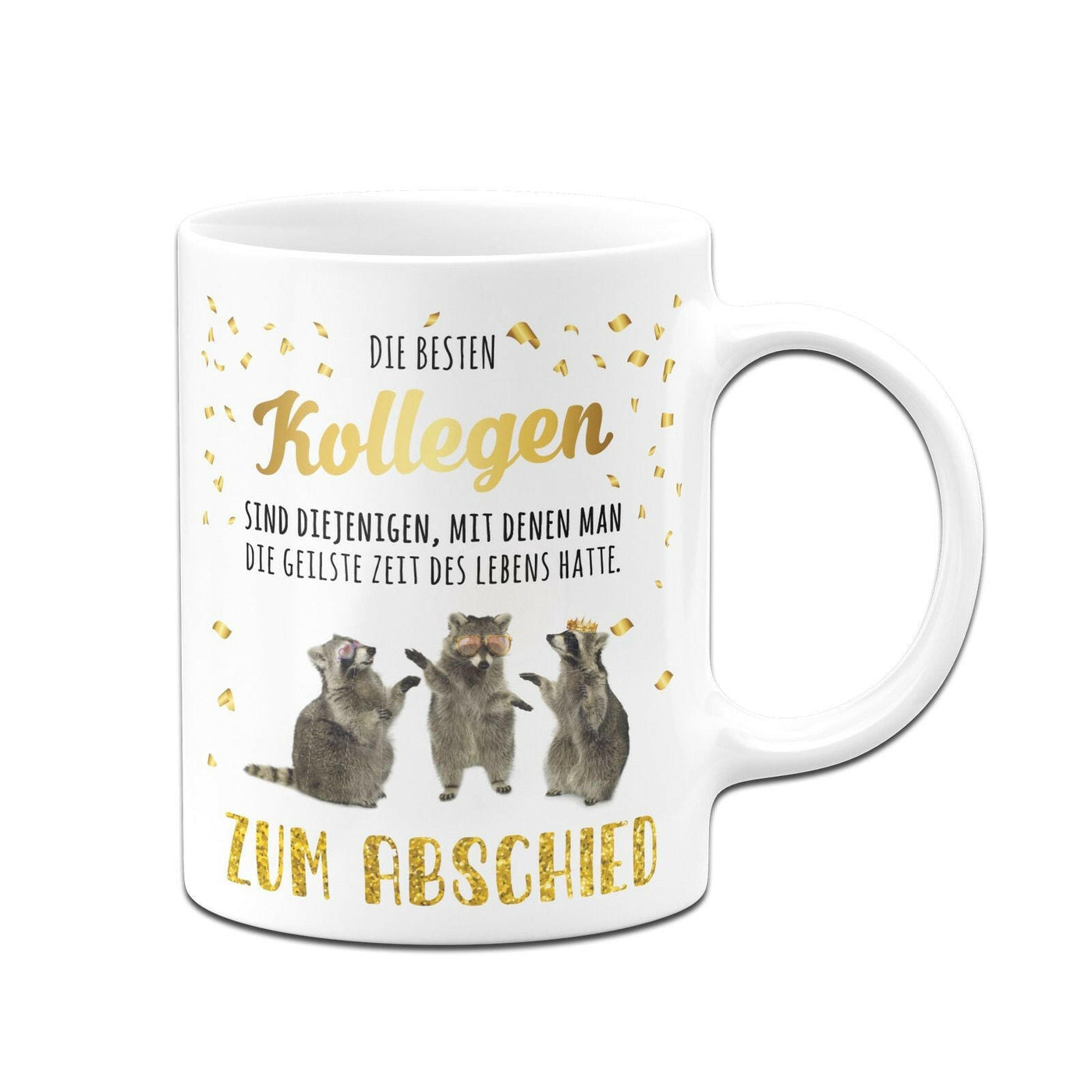 Bild: Tasse - Die Besten Kollegen - Zum Abschied Geschenkidee