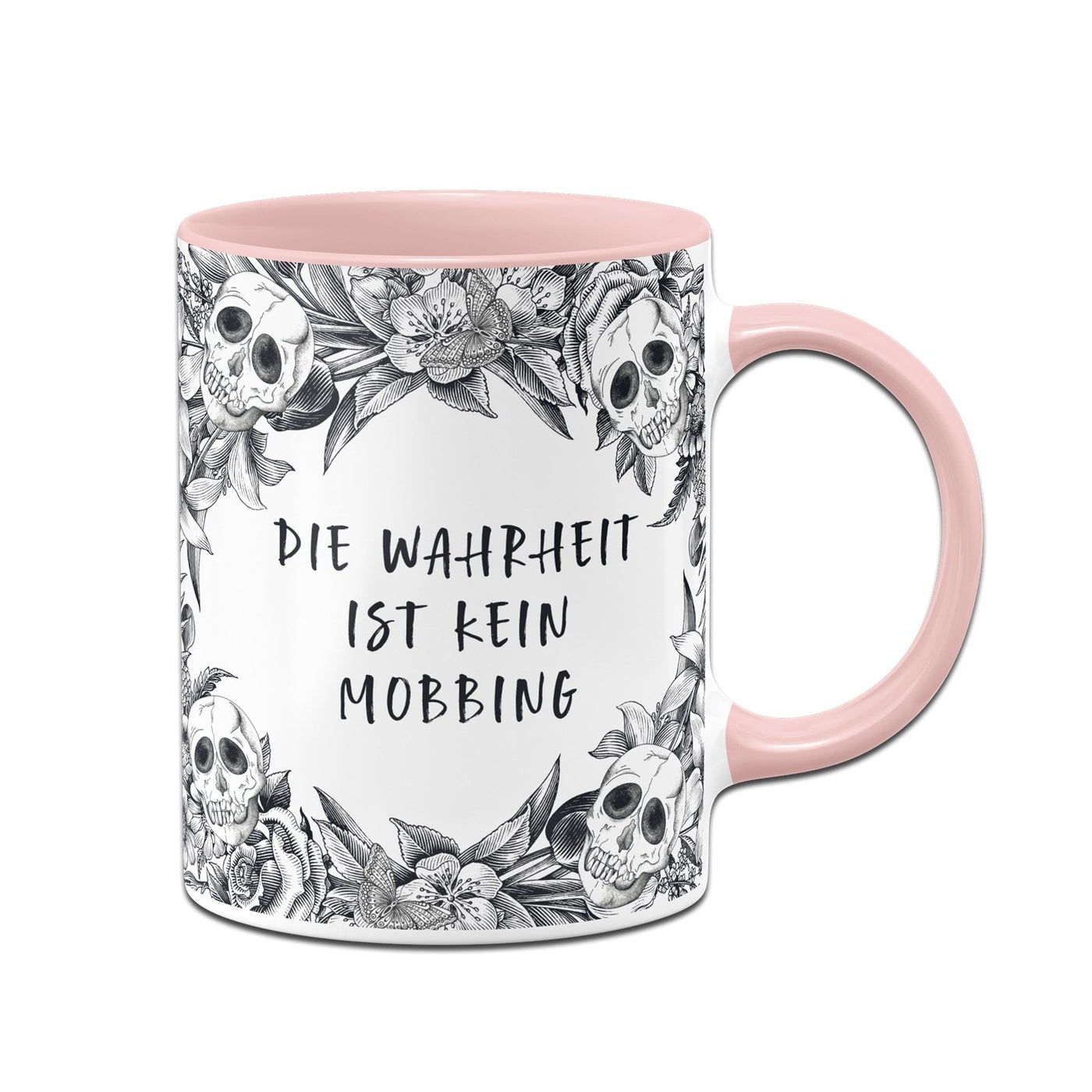 Bild: Tasse - Die Wahrheit ist kein Mobbing - Skull Statement Geschenkidee