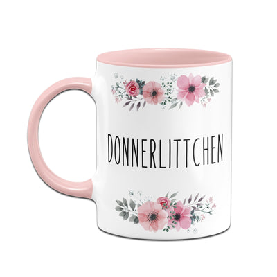 Bild: Tasse - Donnerlittchen - blumig Geschenkidee