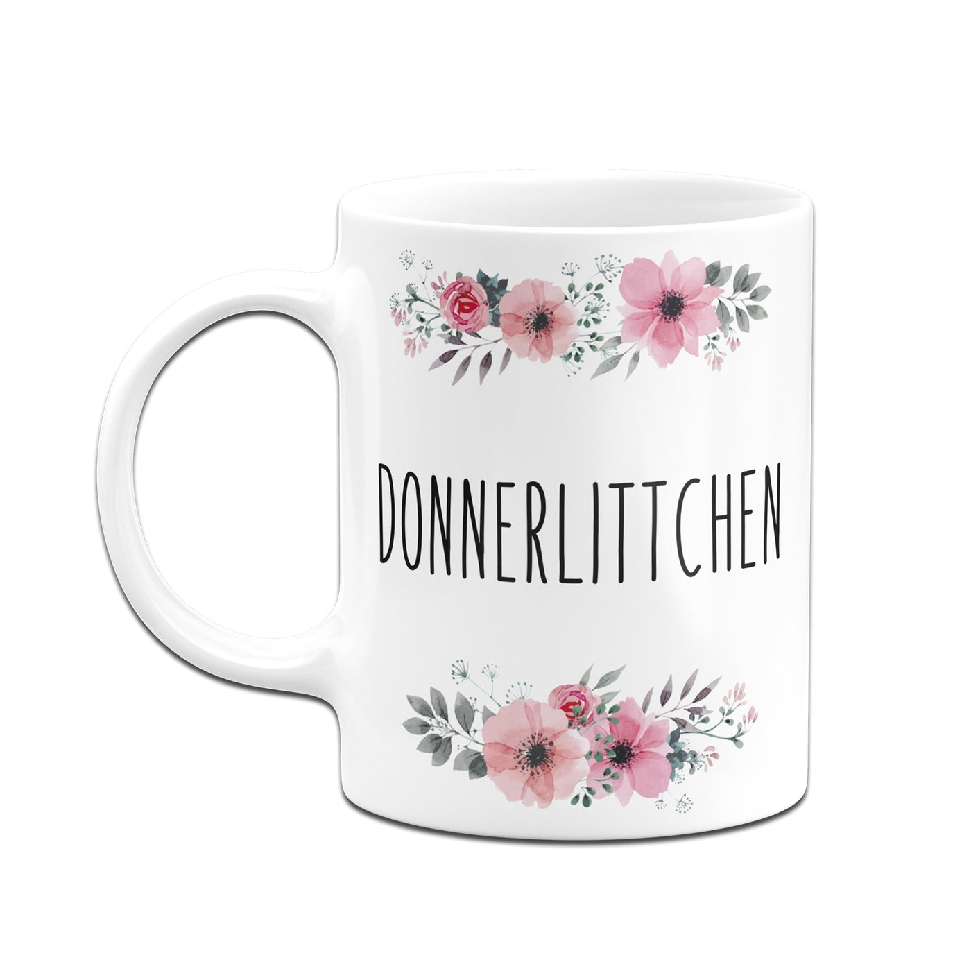 Bild: Tasse - Donnerlittchen - blumig Geschenkidee