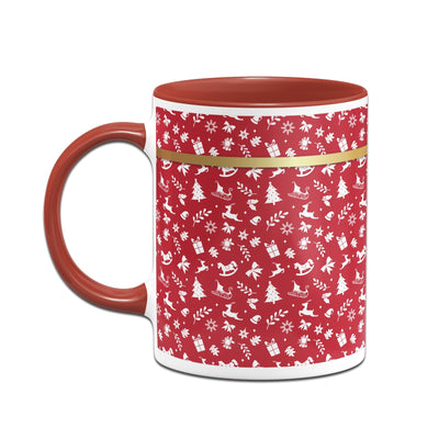 Bild: Tasse - Du bist ein Geschenk. - Weihnachten (Aufdruck rot) Geschenkidee