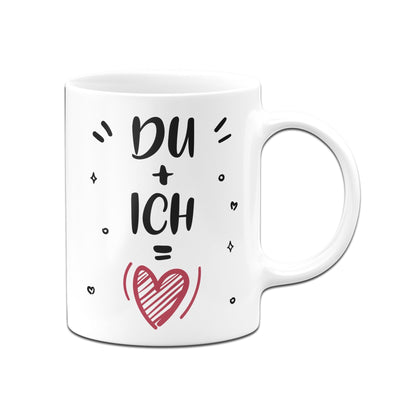 Bild: Tasse - Du + Ich = Liebe Geschenkidee