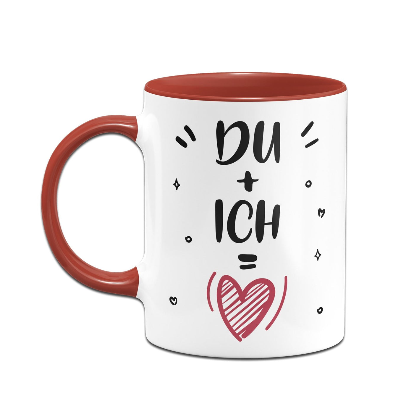 Bild: Tasse - Du + Ich = Liebe Geschenkidee