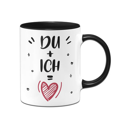 Bild: Tasse - Du + Ich = Liebe Geschenkidee