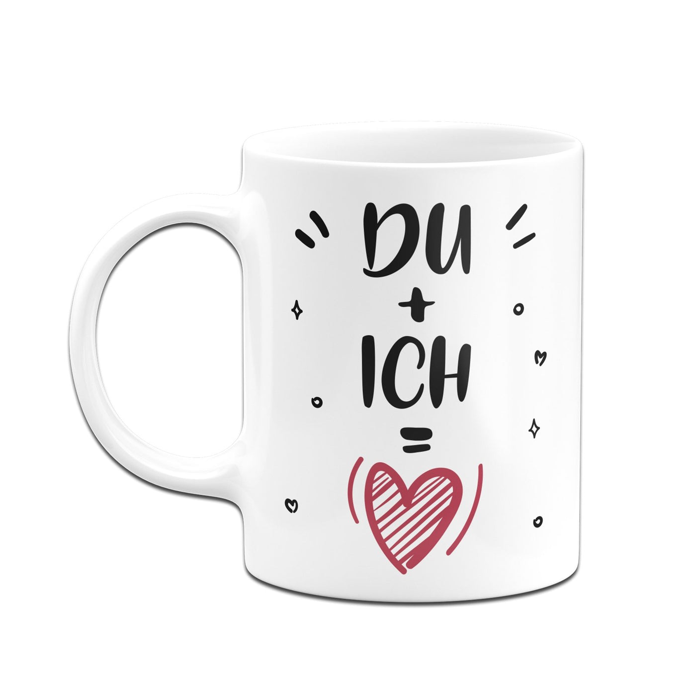 Bild: Tasse - Du + Ich = Liebe Geschenkidee