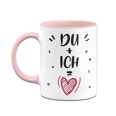 Bild: Tasse - Du + Ich = Liebe Geschenkidee