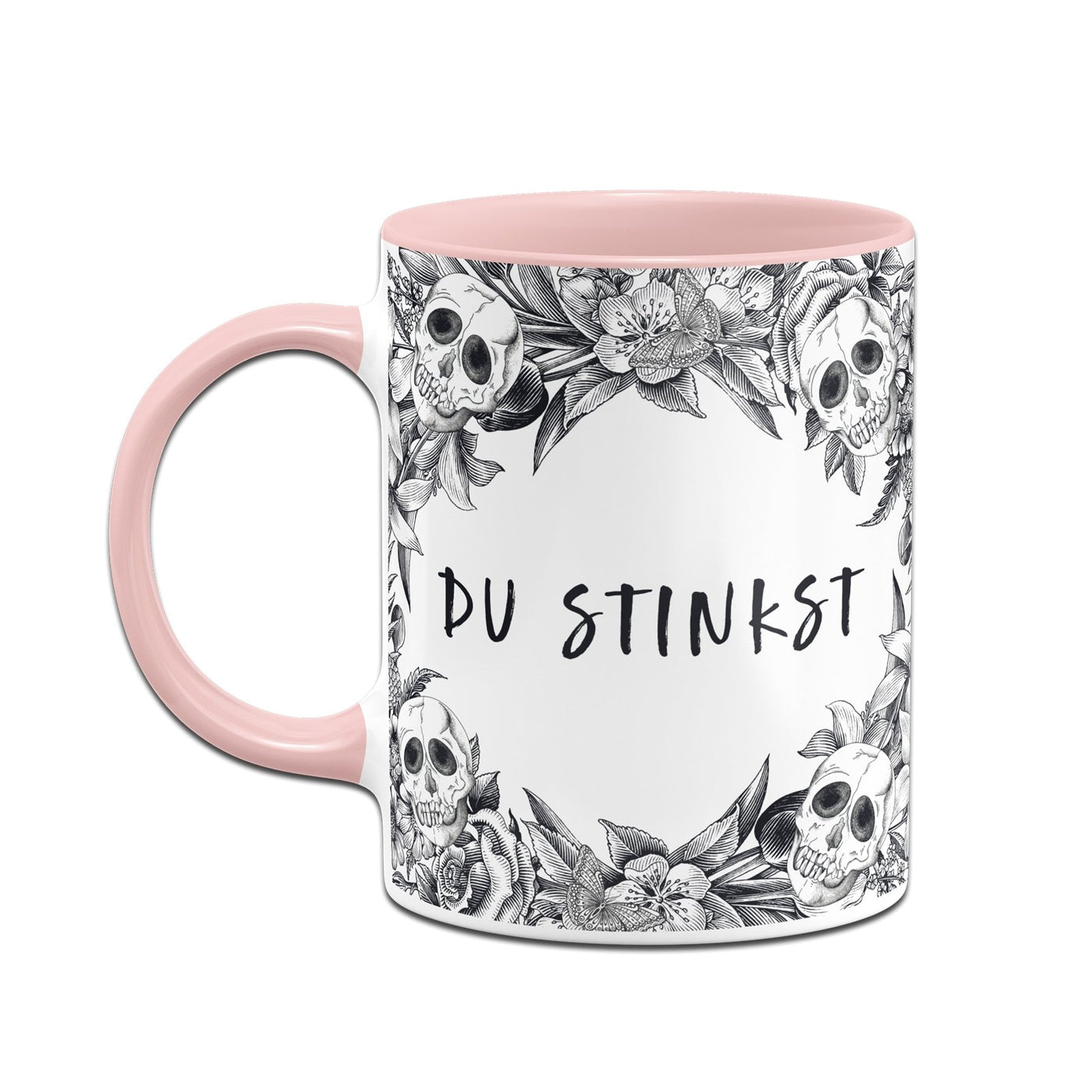 Bild: Tasse - Du stinkst - Skull Statement Geschenkidee