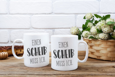 Bild: Tasse - Einen Scheiß muss ich. - Pure Statement Geschenkidee