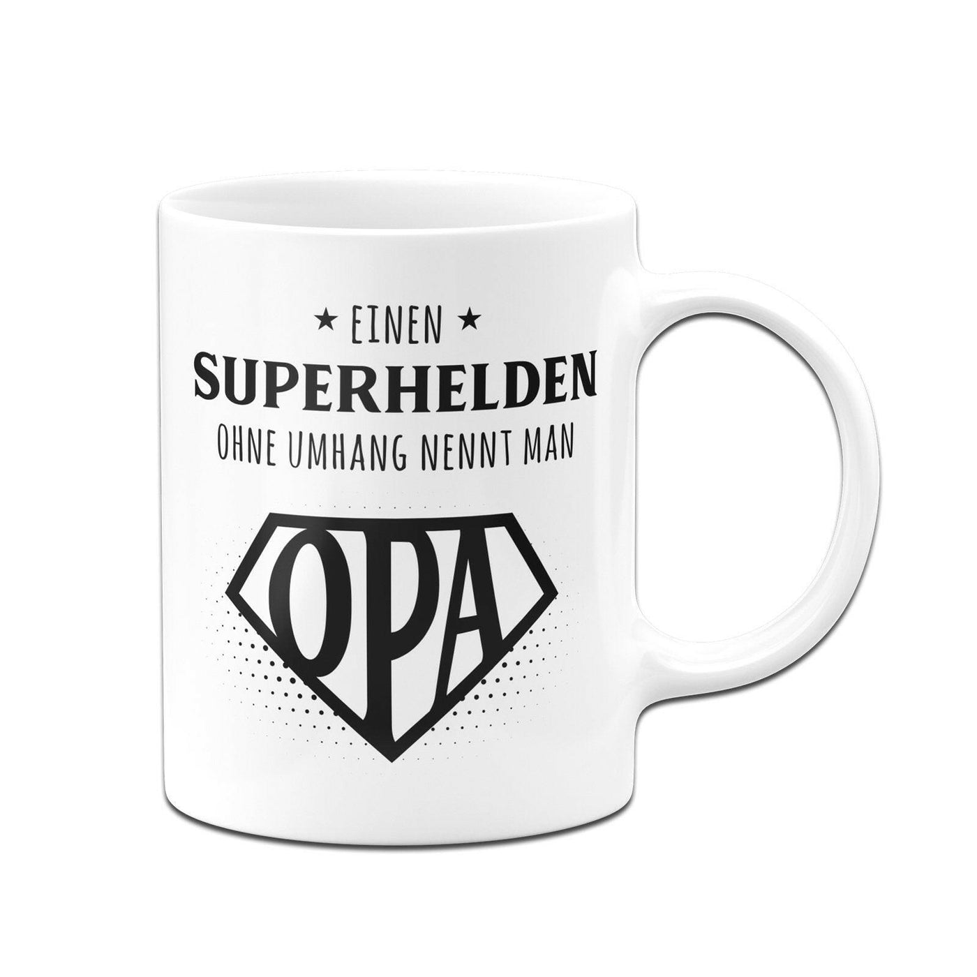 Bild: Tasse - Einen Superhelden ohne Umhang nennt man Opa Geschenkidee