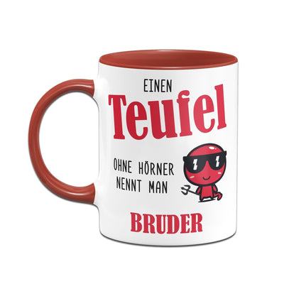 Bild: Tasse - Einen Teufel ohne Hörner nennt man Bruder Geschenkidee