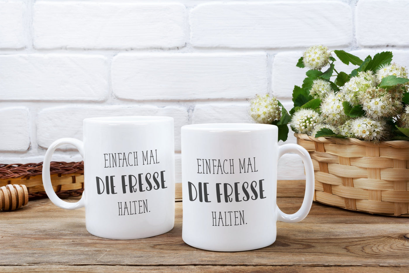 Bild: Tasse - Einfach mal die Fresse halten. - Sammeledition Geschenkidee