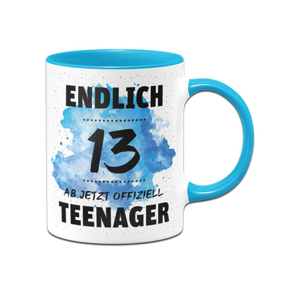 Bild: Tasse - Endlich 13 - Ab jetzt offiziell Teenager Geschenkidee