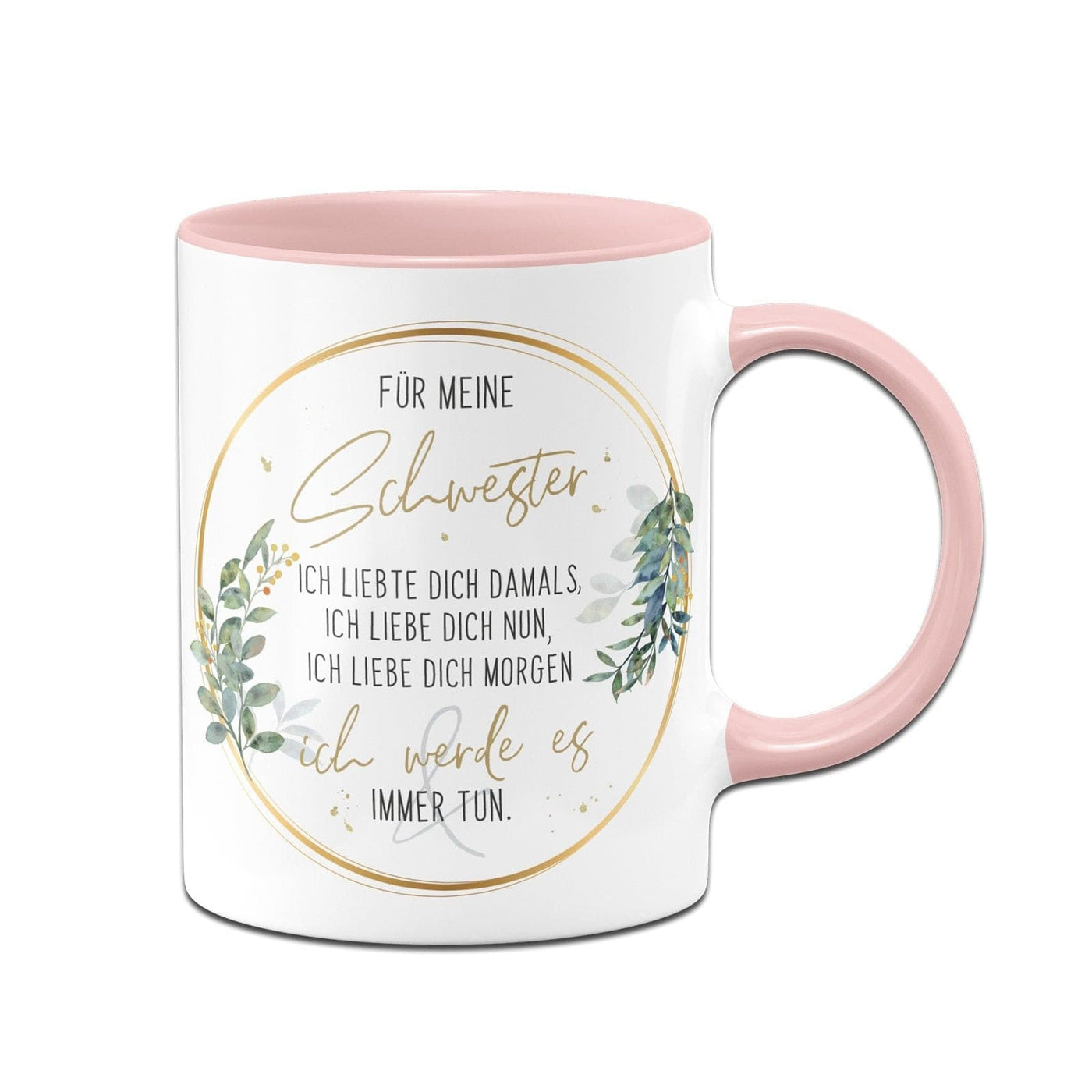 Bild: Tasse - Für meine Schwester - Ich liebe dich Geschenkidee