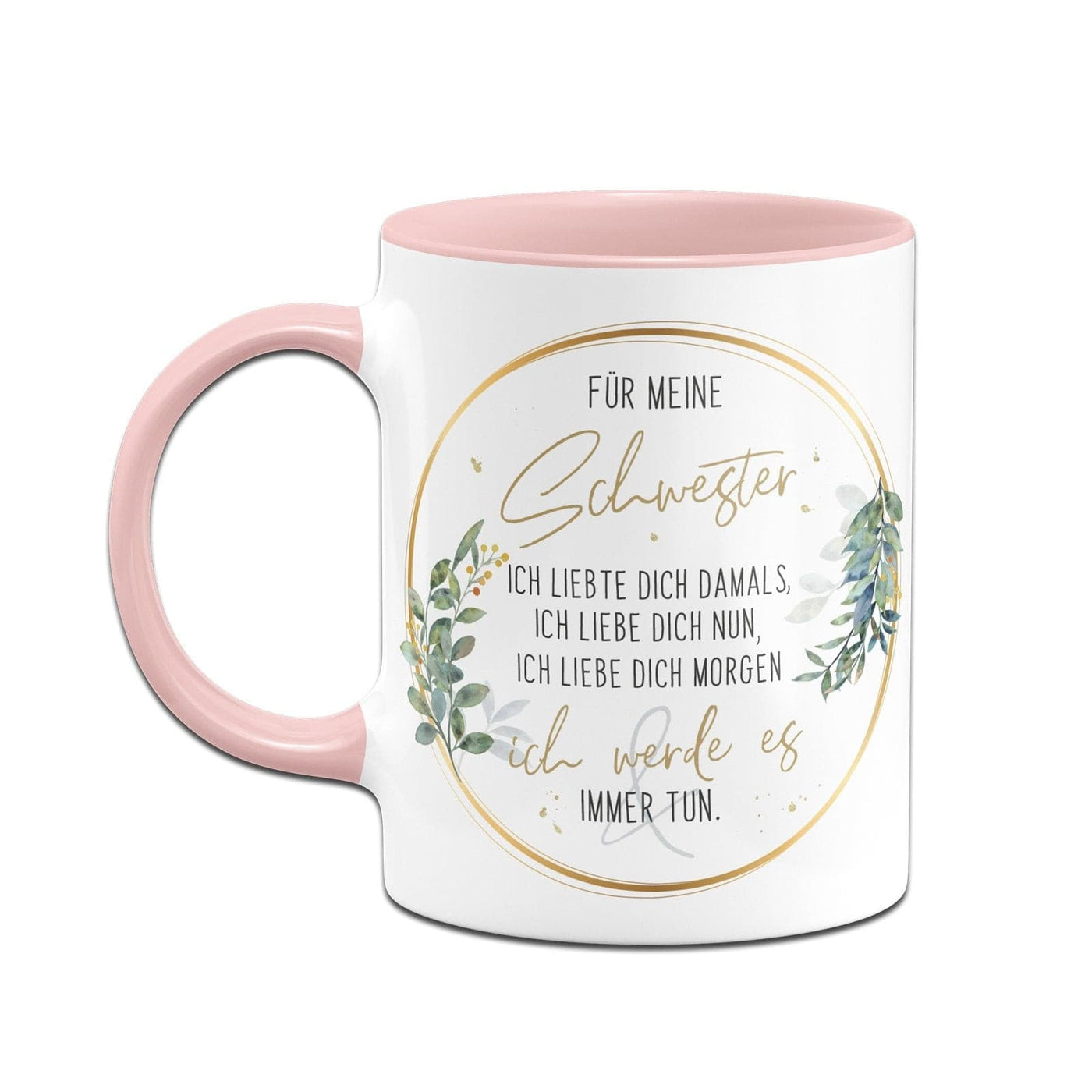 Bild: Tasse - Für meine Schwester - Ich liebe dich Geschenkidee