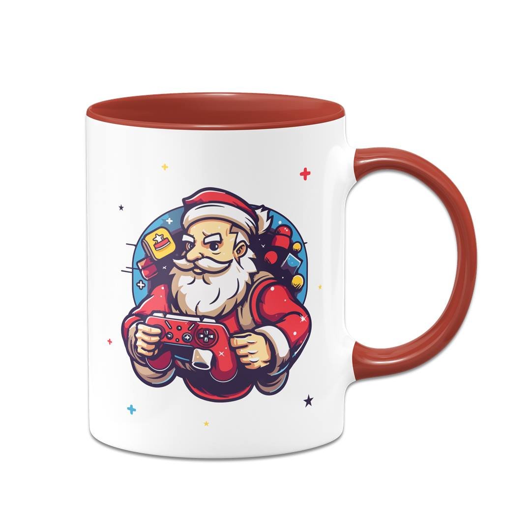 Bild: Tasse - Gamer Weihnachtsmann Geschenkidee