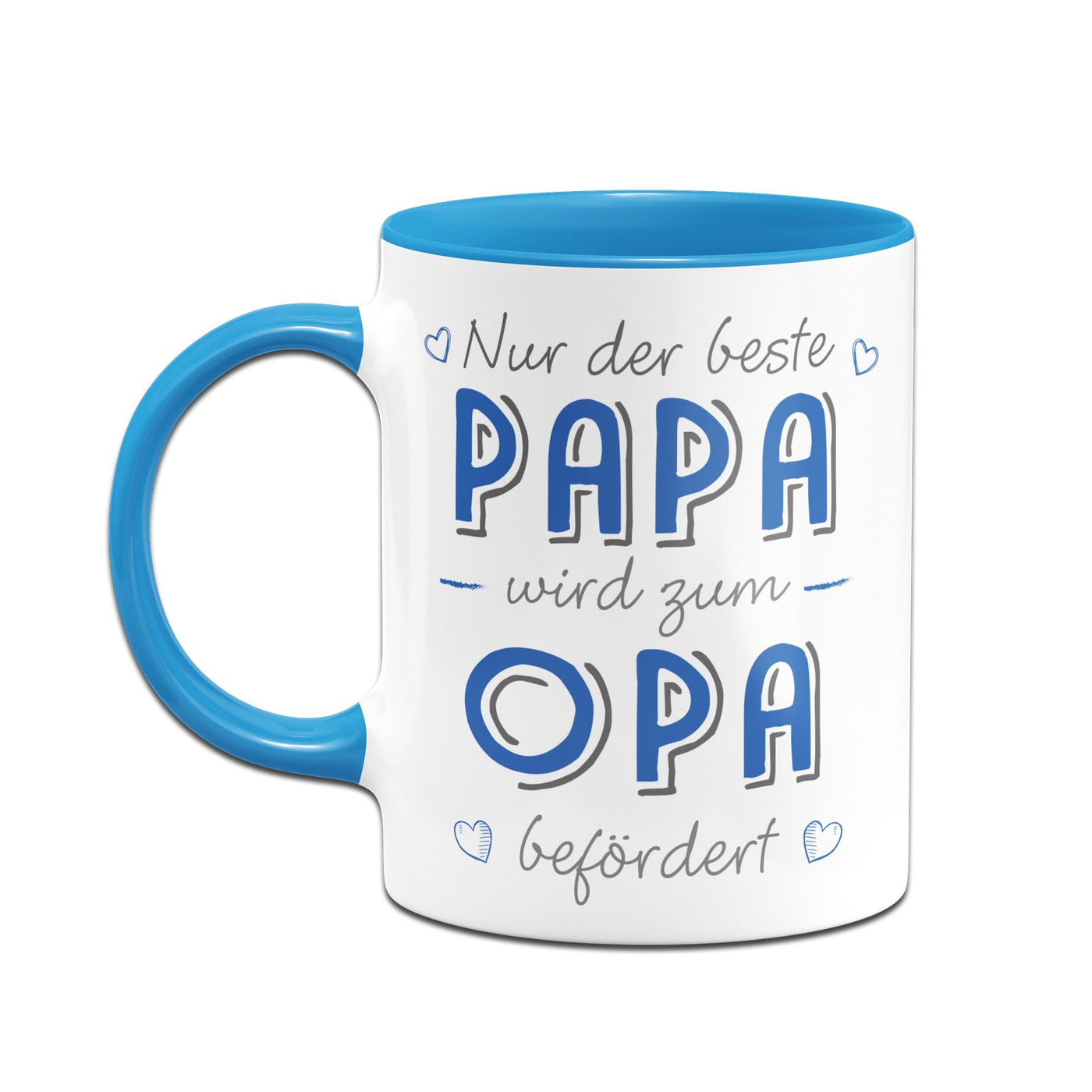 Bild: Tasse - Nur der beste Papa wird zum Opa befördert Geschenkidee