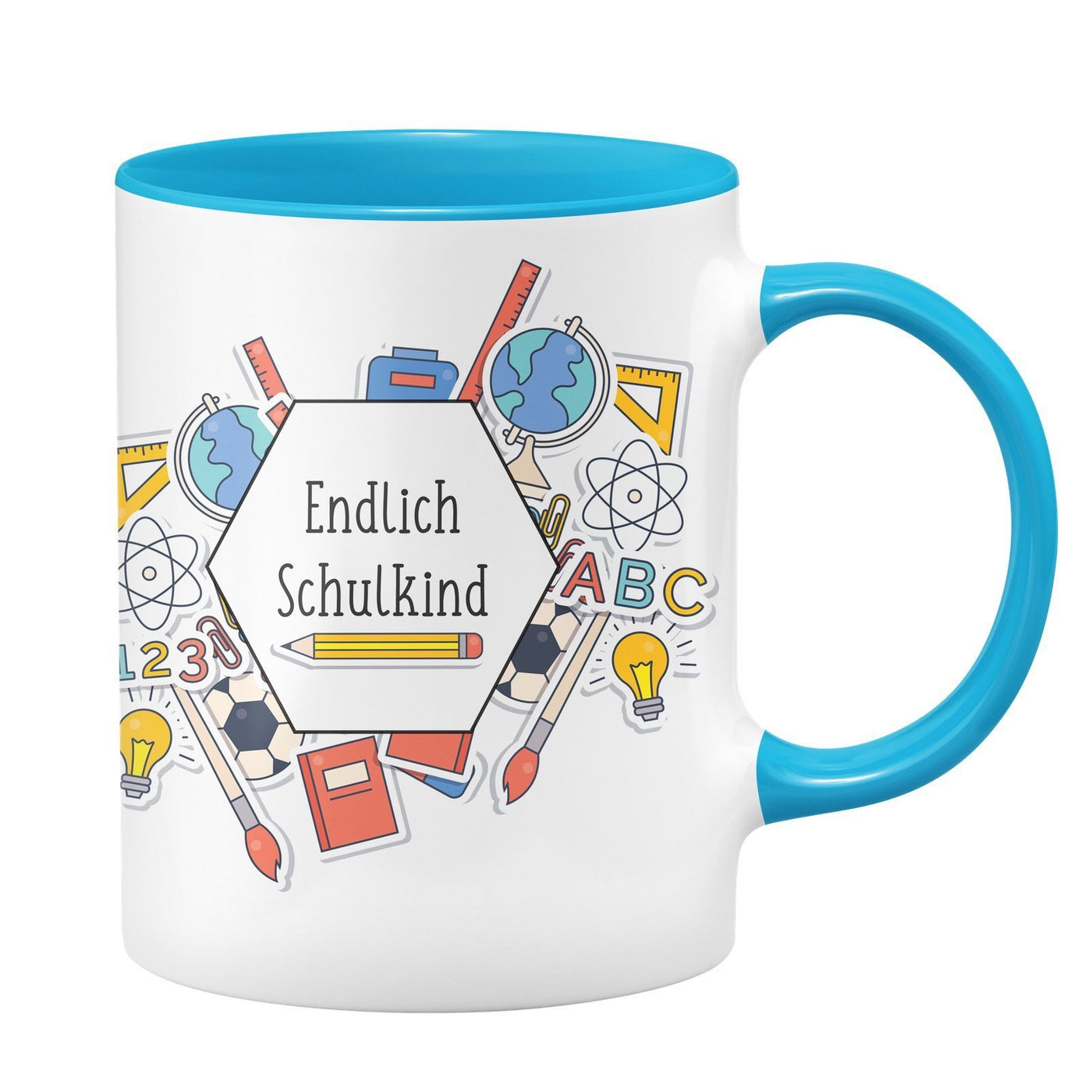 Bild: Tasse - Endlich Schulkind Geschenkidee