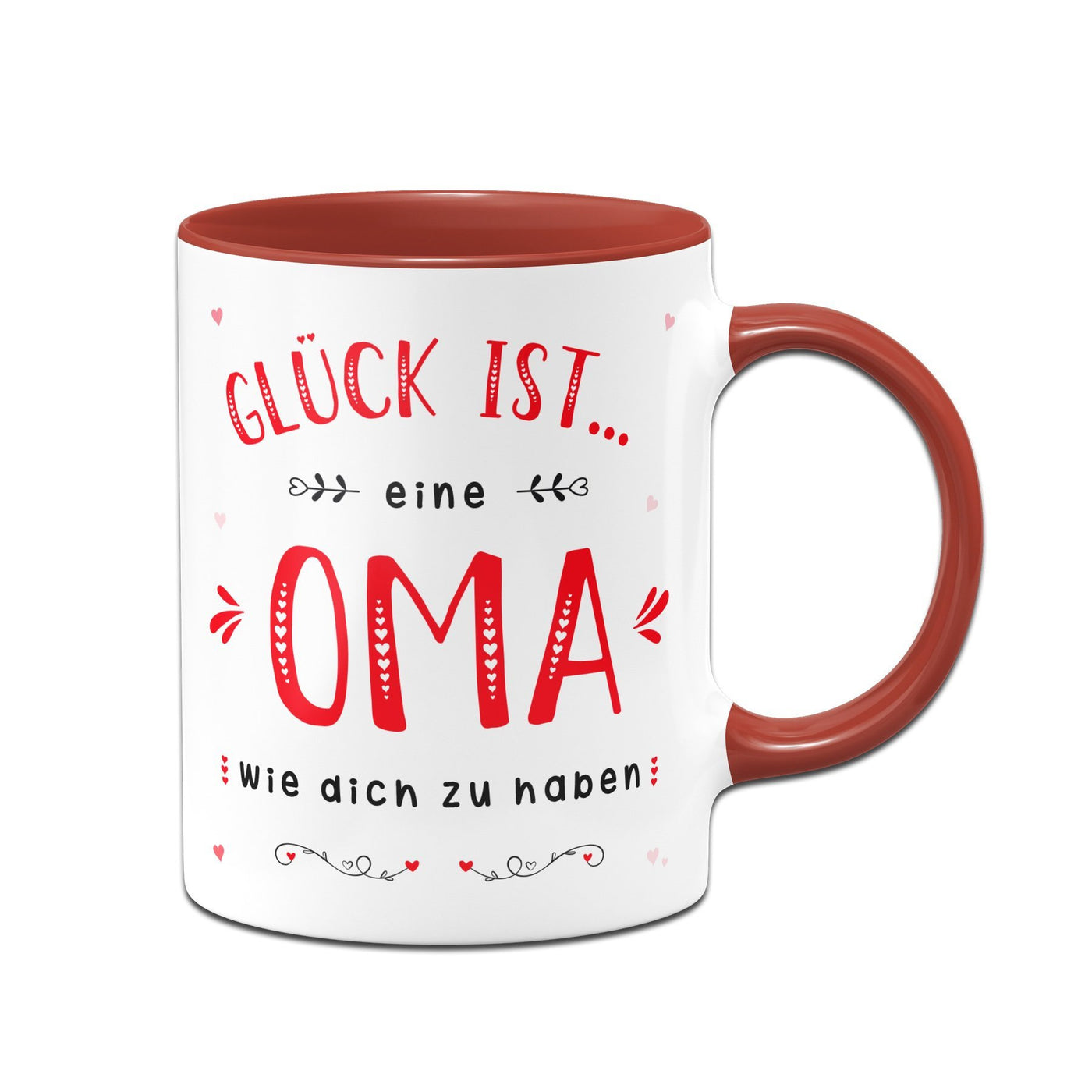 Bild: Tasse - Glück ist eine Oma wie Dich zu haben Geschenkidee