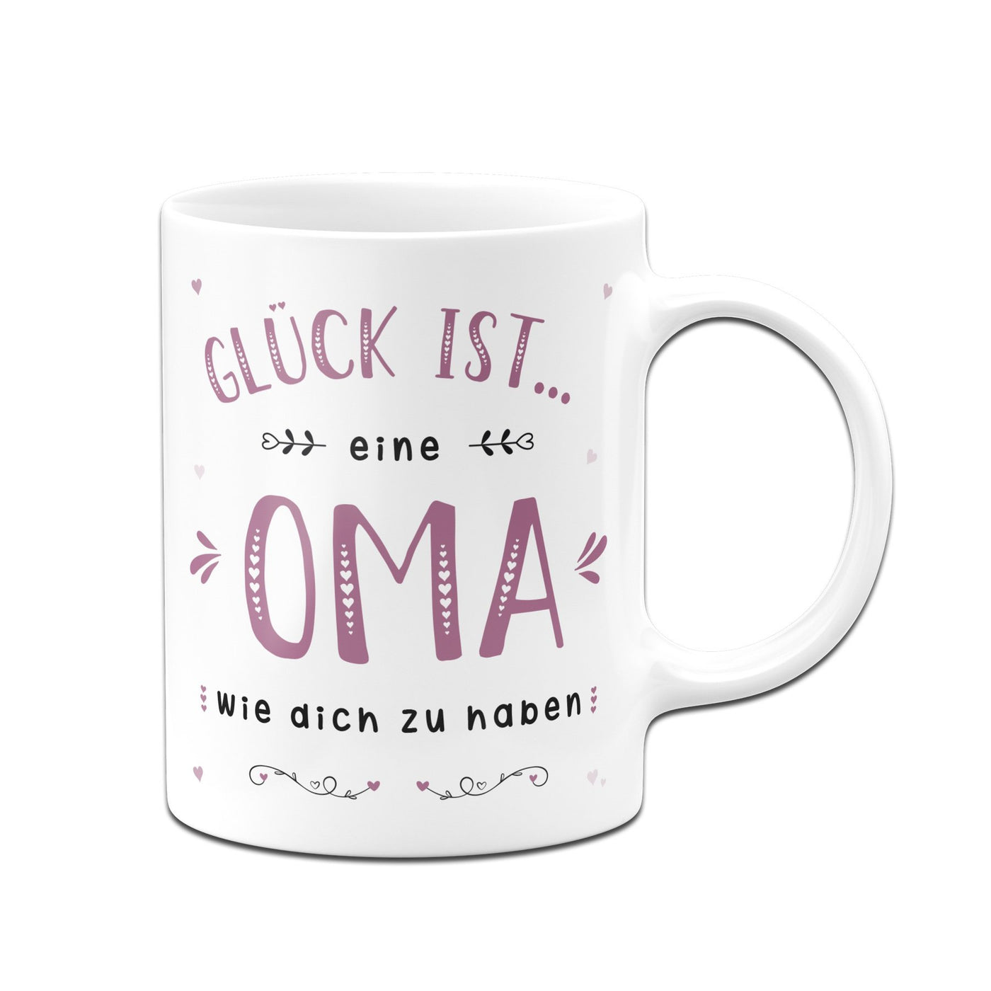 Bild: Tasse - Glück ist eine Oma wie Dich zu haben Geschenkidee