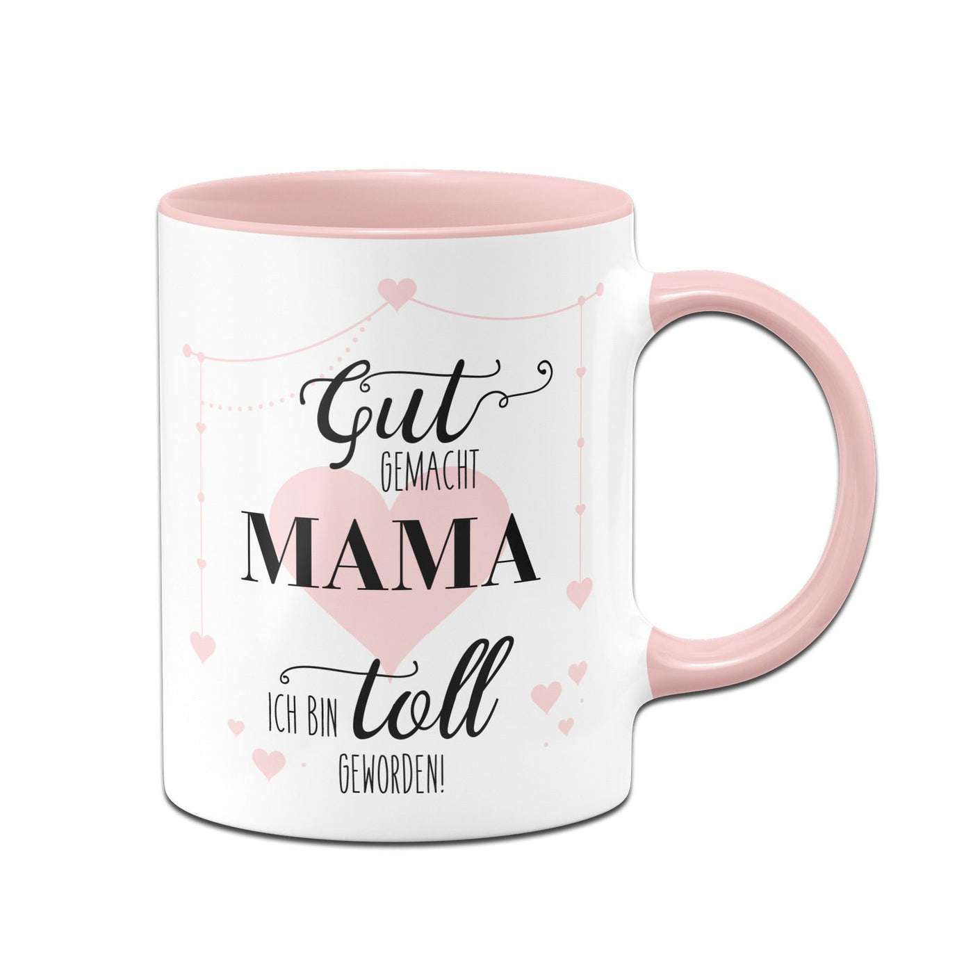 Bild: Tasse - Gut gemacht Mama ich bin toll geworden Geschenkidee