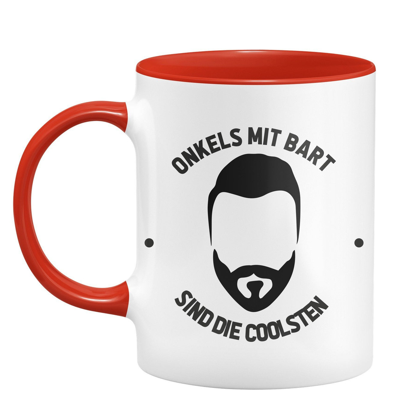 Bild: Tasse - Onkels mit Bart sind die Coolsten Geschenkidee