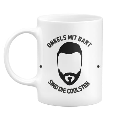 Bild: Tasse - Onkels mit Bart sind die Coolsten Geschenkidee