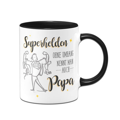 Bild: Tasse - Superhelden ohne Umhang nennt man auch Papa Geschenkidee