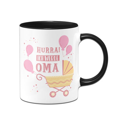 Bild: Tasse - Hurra Ich werde Oma Geschenkidee