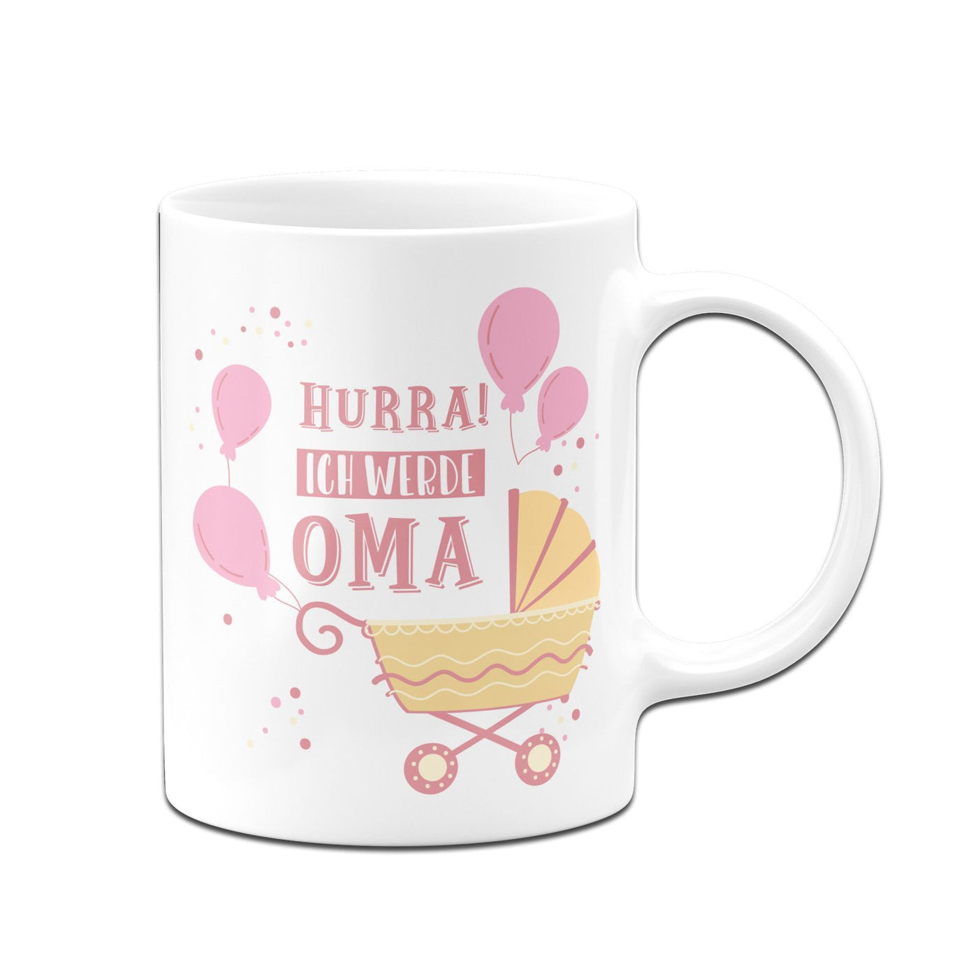 Bild: Tasse - Hurra Ich werde Oma Geschenkidee