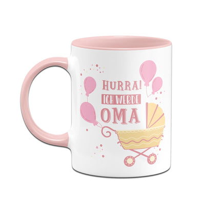 Bild: Tasse - Hurra Ich werde Oma Geschenkidee