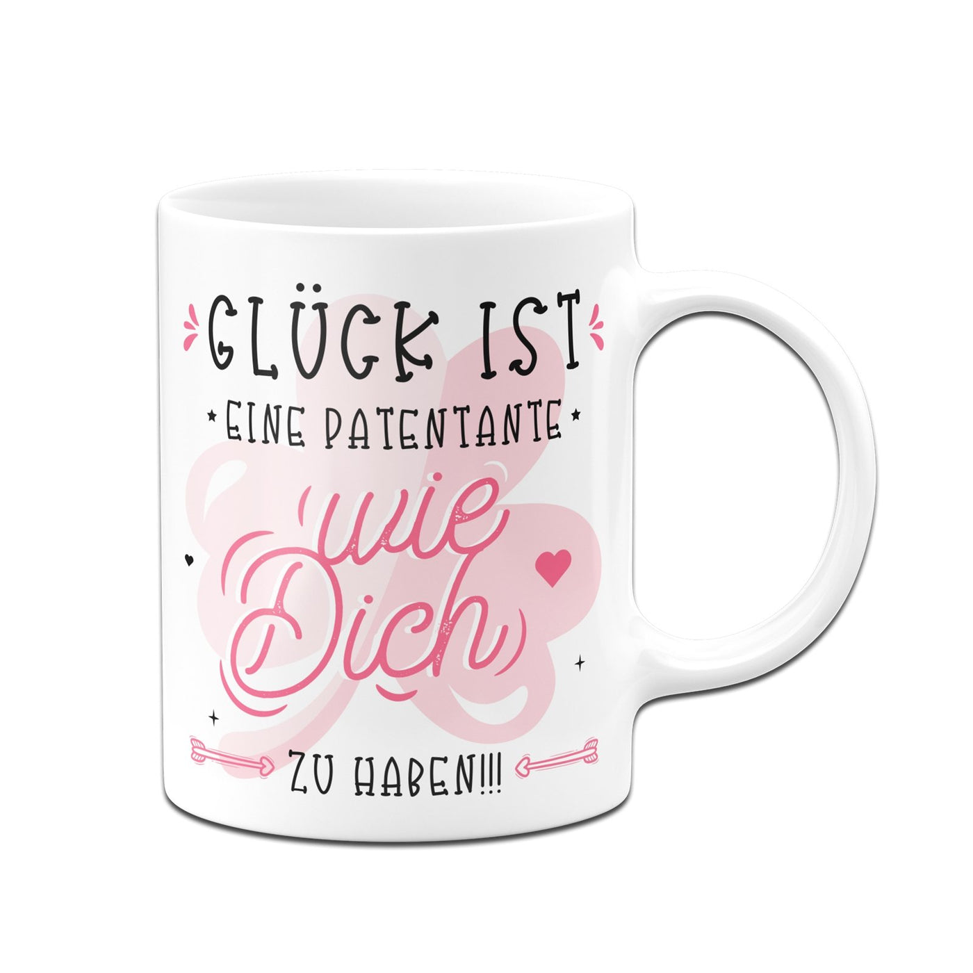 Bild: Tasse - Glück ist eine Patentante wie dich zu haben! Geschenkidee