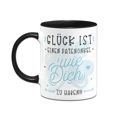 Bild: Tasse - Glück ist einen Patenonkel wie dich zu haben! Geschenkidee