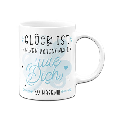 Bild: Tasse - Glück ist einen Patenonkel wie dich zu haben! Geschenkidee