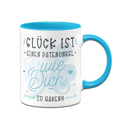 Bild: Tasse - Glück ist einen Patenonkel wie dich zu haben! Geschenkidee