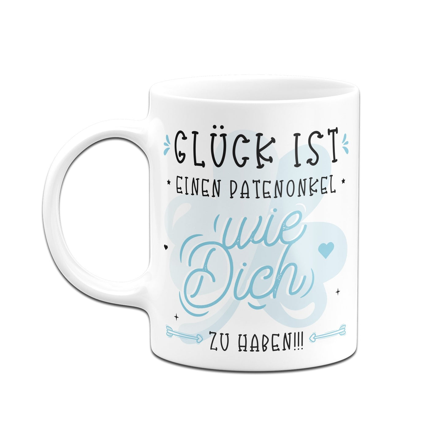 Bild: Tasse - Glück ist einen Patenonkel wie dich zu haben! Geschenkidee