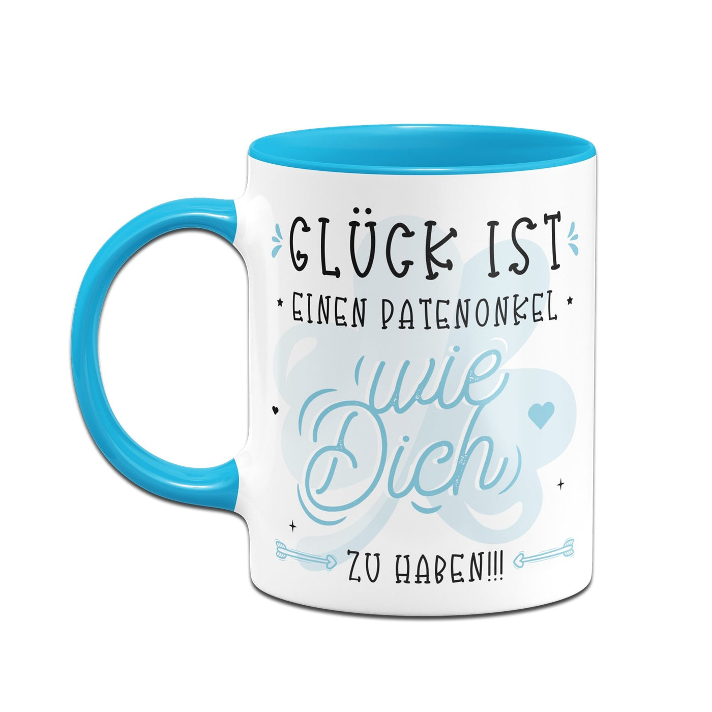 Bild: Tasse - Glück ist einen Patenonkel wie dich zu haben! Geschenkidee