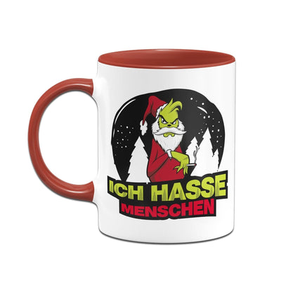 Bild: Tasse - Grinch - Ich hasse Menschen Geschenkidee