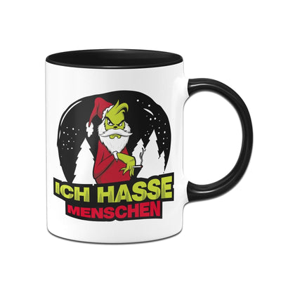 Bild: Tasse - Grinch - Ich hasse Menschen Geschenkidee