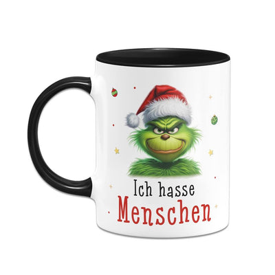 Bild: Tasse - Grinch - Ich hasse Menschen (CS) Geschenkidee