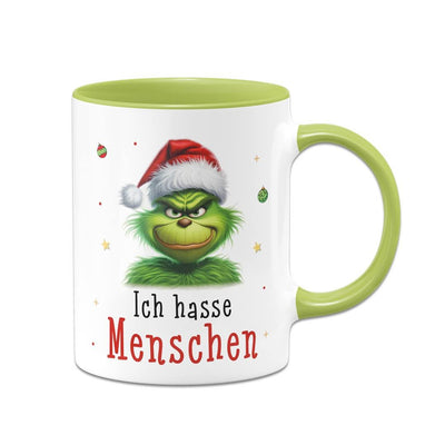 Bild: Tasse - Grinch - Ich hasse Menschen (CS) Geschenkidee