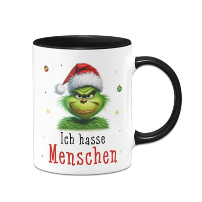 Bild: Tasse - Grinch - Ich hasse Menschen (CS) Geschenkidee