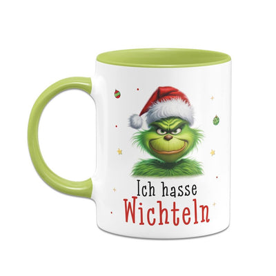 Bild: Tasse - Grinch - Ich hasse Wichteln (CS) Geschenkidee