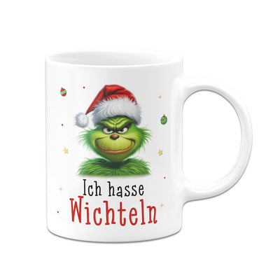 Bild: Tasse - Grinch - Ich hasse Wichteln (CS) Geschenkidee