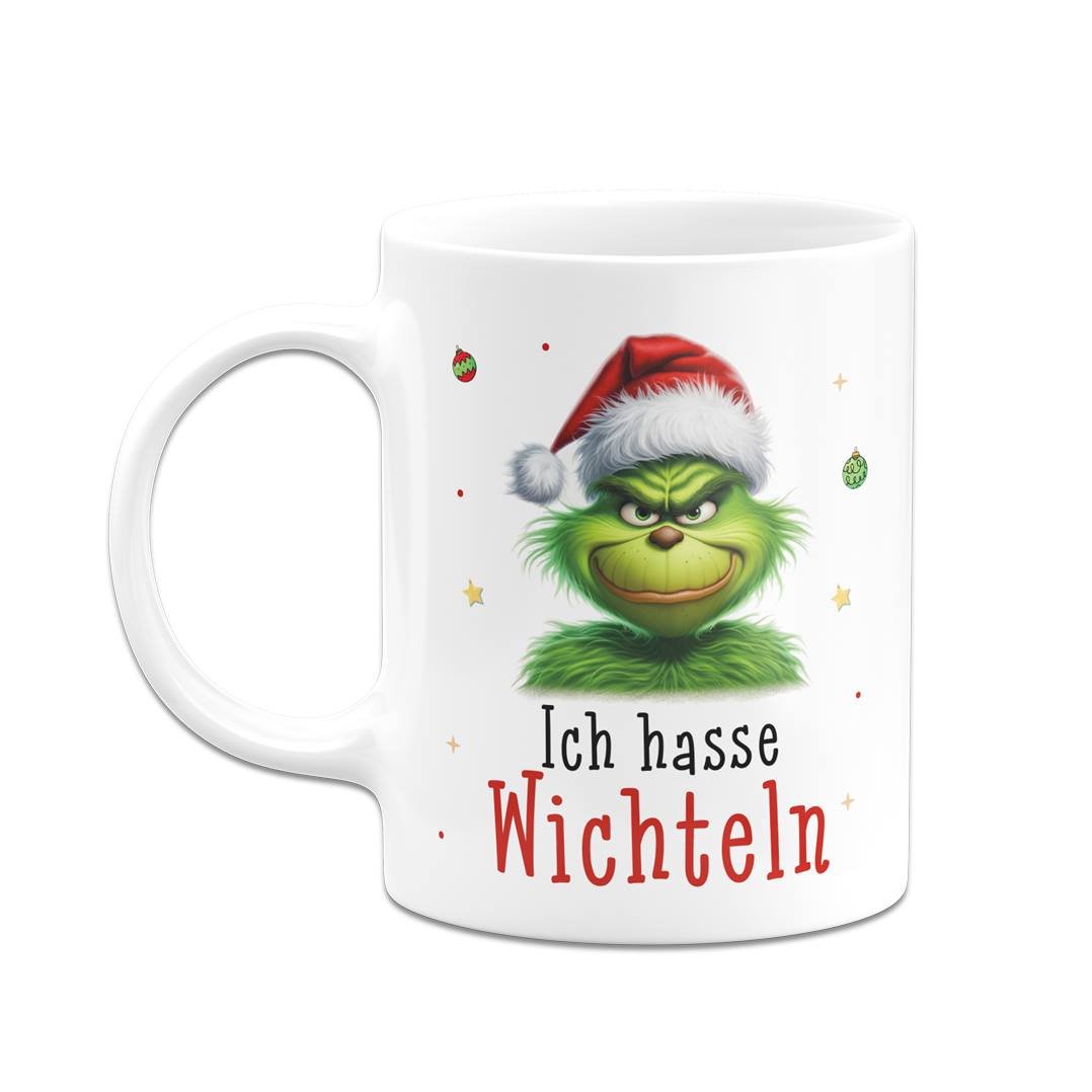 Bild: Tasse - Grinch - Ich hasse Wichteln (CS) Geschenkidee